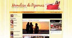 Desktop Screenshot of monalisadepijamas.com.br